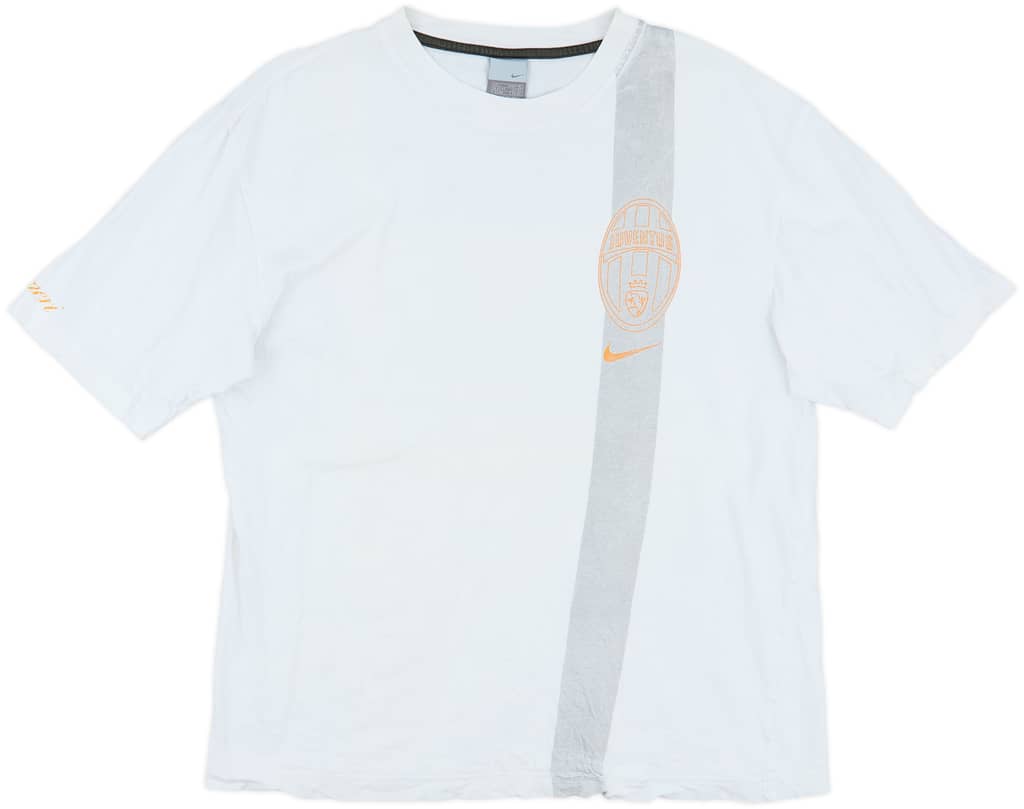 2007-08 Juventus Nike Cotton Tee - 6/10 - (L)