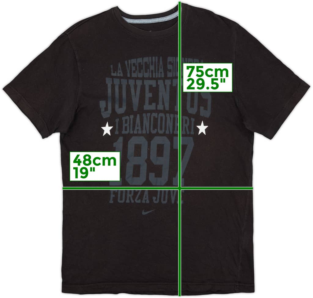 2010-11 Juventus Nike Cotton Tee - 8/10 - (L)