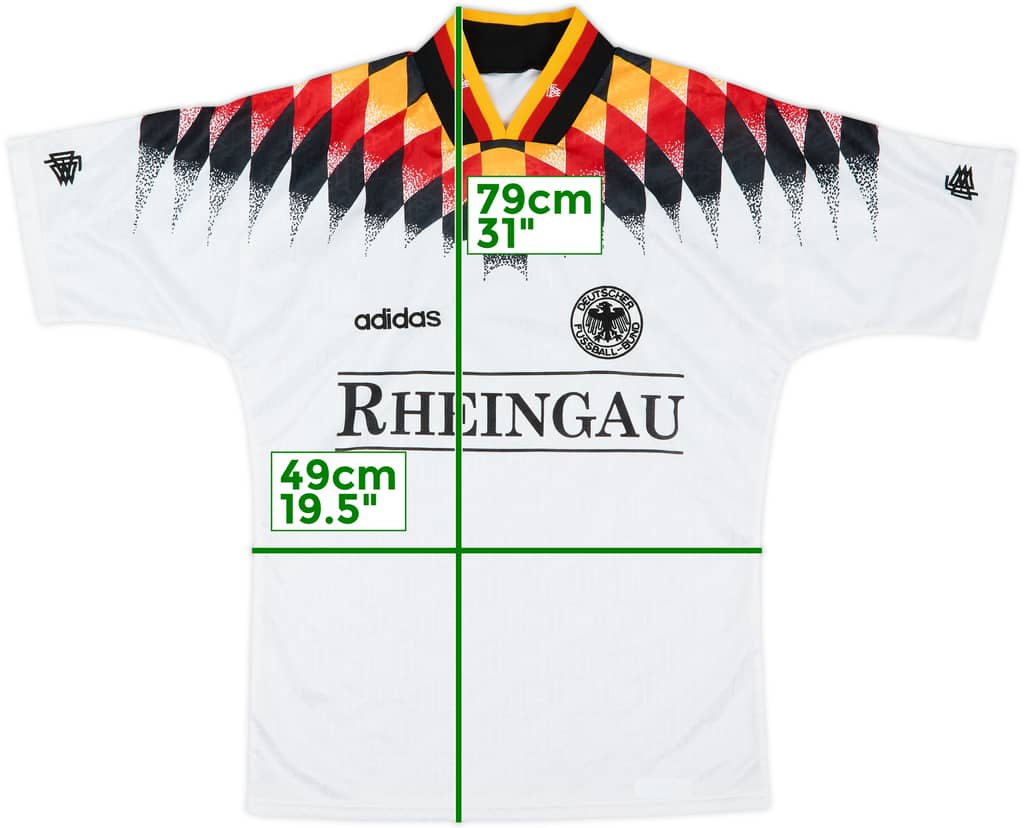1994-96 Germany Home Shirt - 8/10 - (L)