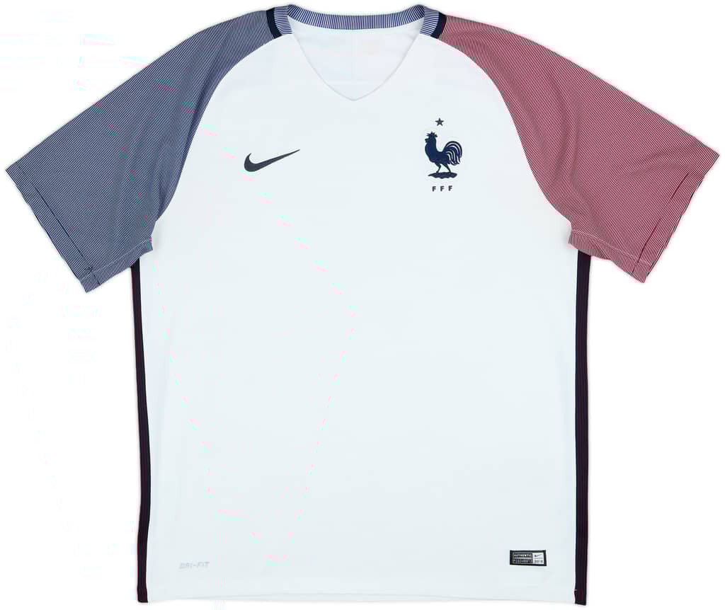 2016-17 France Away Shirt - 7/10 - (XL)