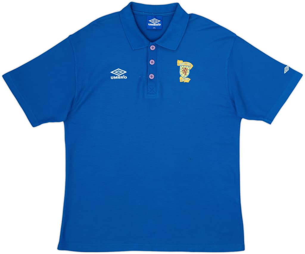 1996-97 Scotland Umbro Polo Shirt - 8/10 - (XXL)