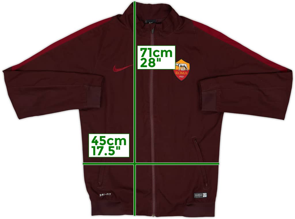 Chaqueta de chándal Nike del Roma 2015-16 - 6/10 - (S)
