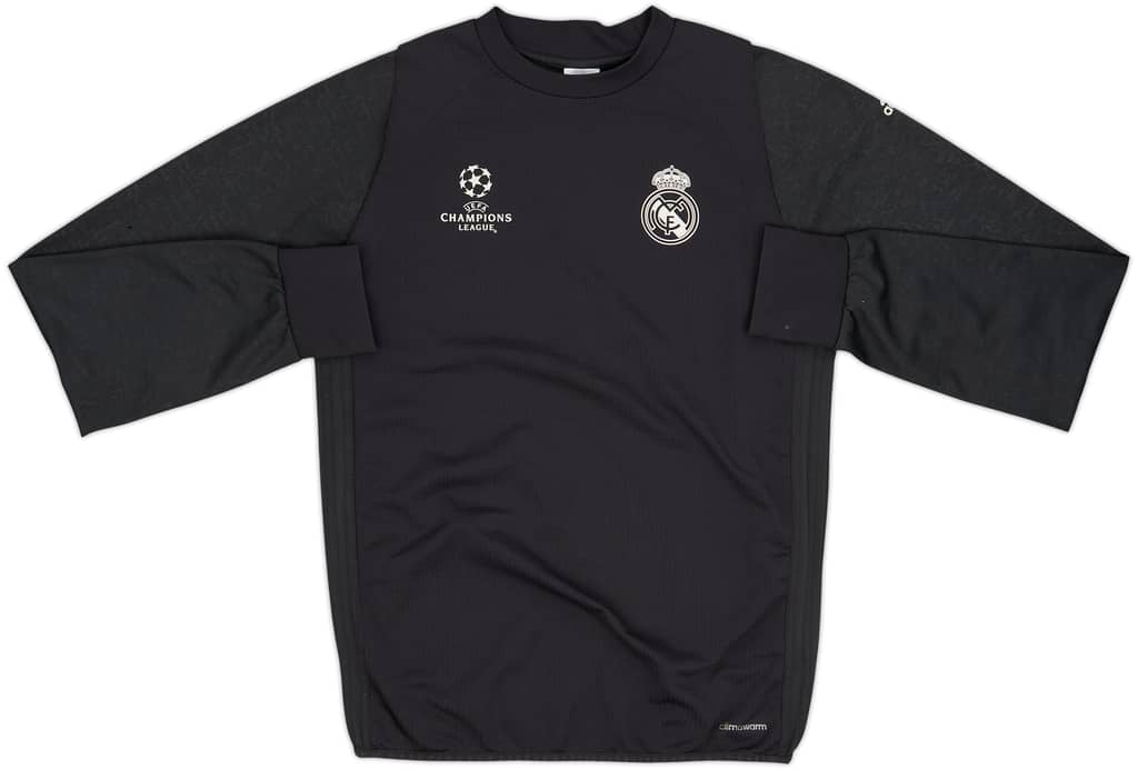2016-17 Real Madrid adidas CL Sweat Top - 5/10 - (S)
