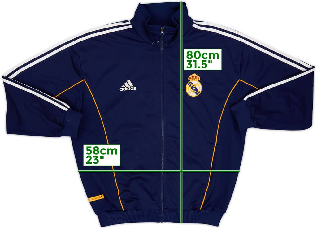 1999-00 Real Madrid adidas Track Jacket - 7/10 - (L/XL)