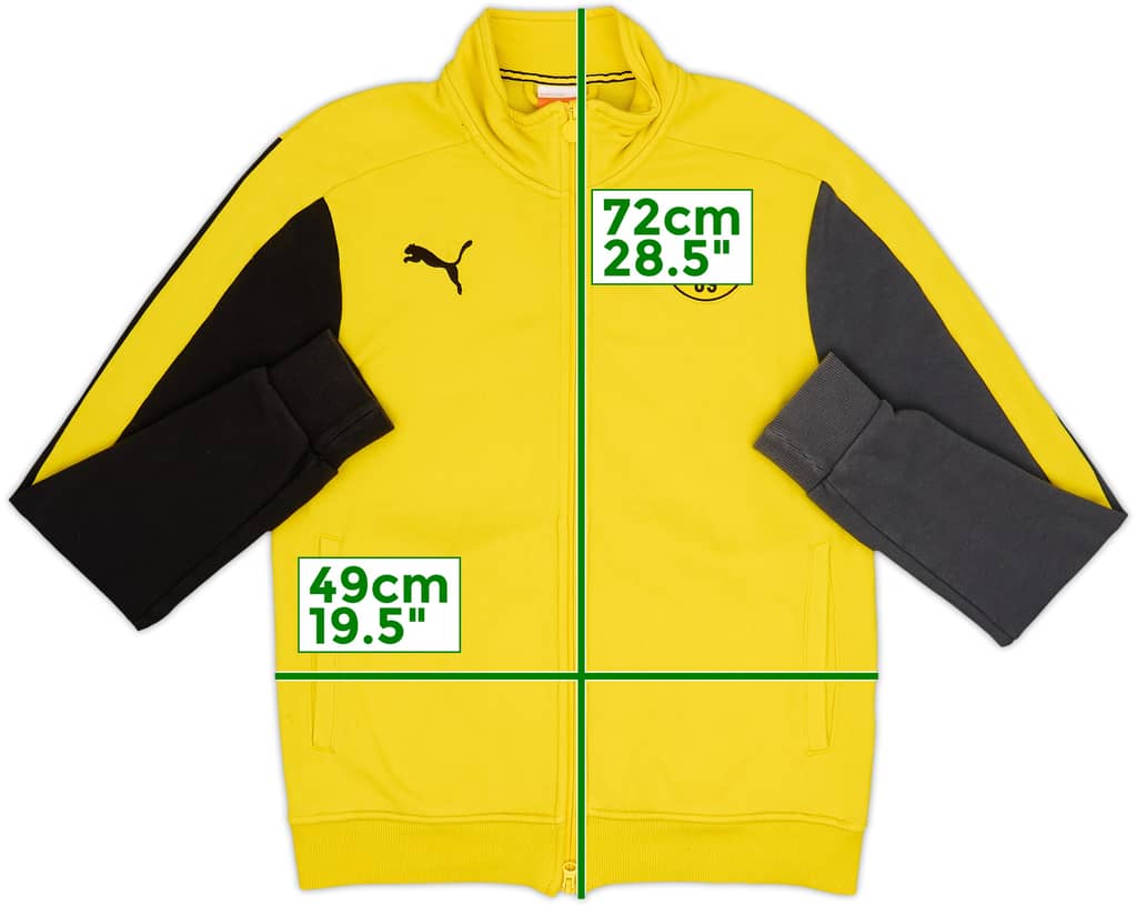 2014-15 Borussia Dortmund Puma Track Jacket - 8/10 - (M)