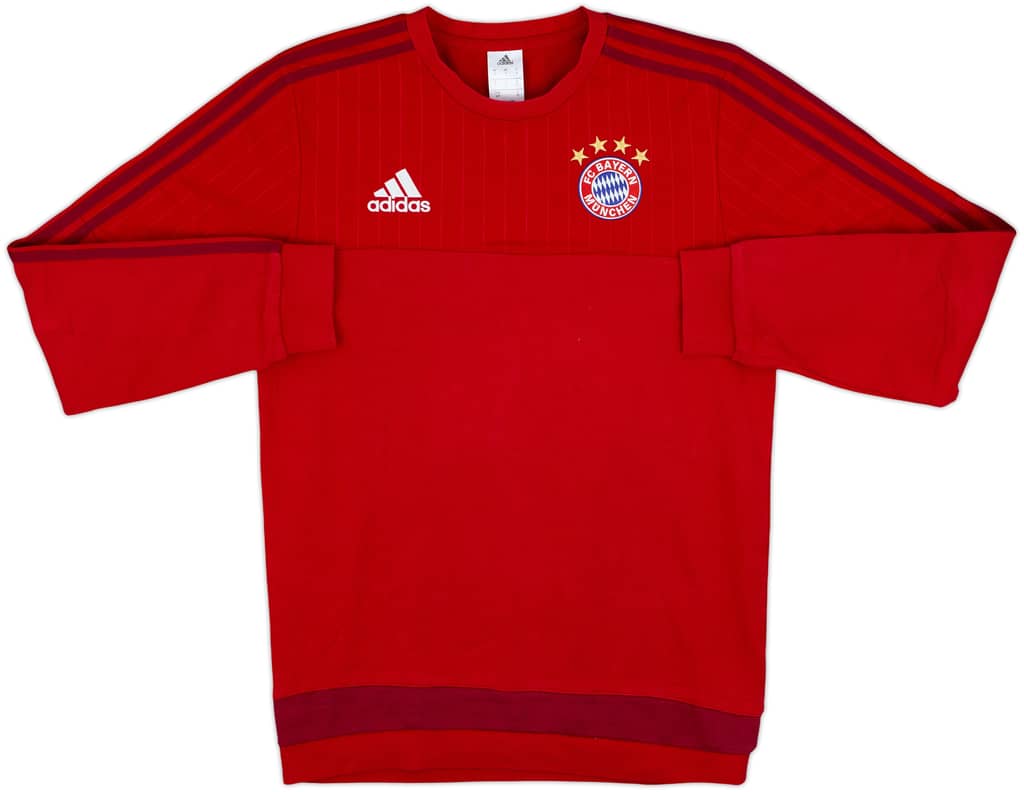 2015-16 Bayern Munich adidas Sweat Top - 7/10 - (S)