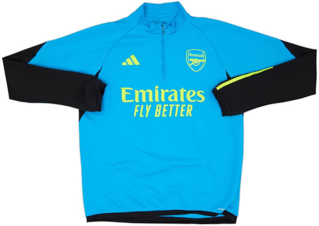 2023-24 Arsenal adidas 1/4 Zip Training Top - 8/10 - (M)