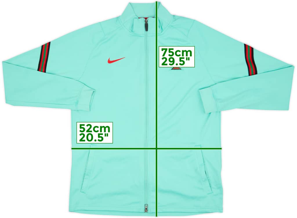 2018-19 Portugal Nike Track Jacket - 8/10 - (L)