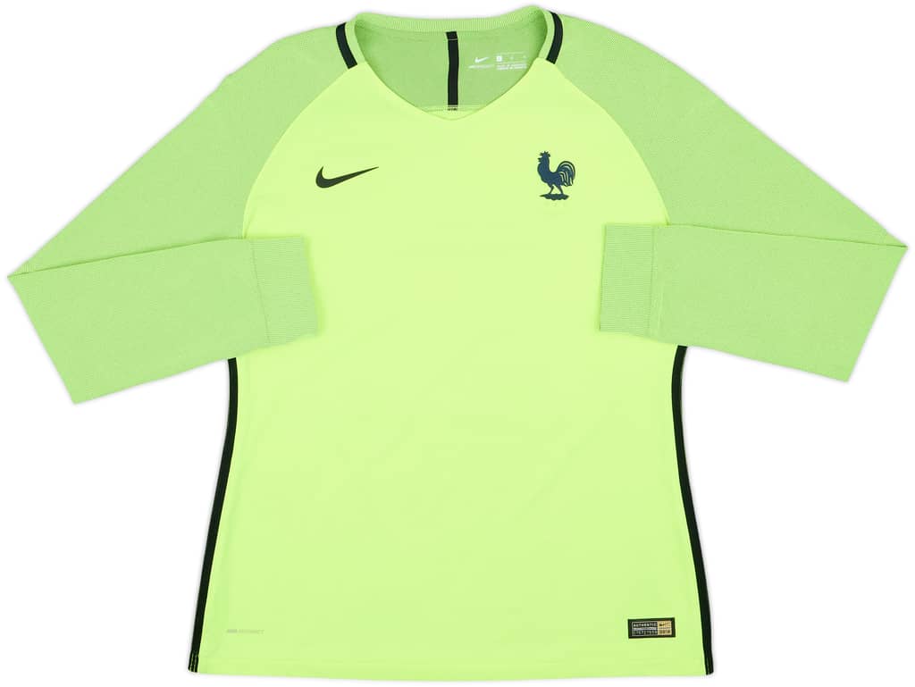 2016-18 France Authentic GK Shirt - 8/10 - (L)