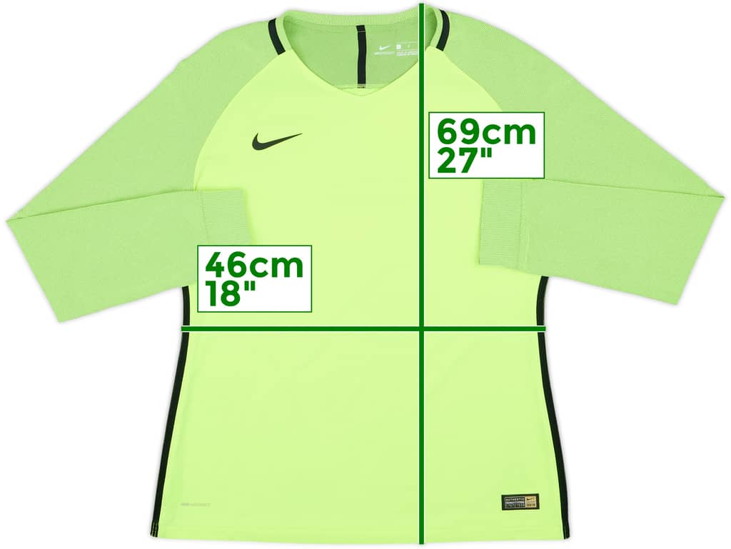 2016-18 France Authentic GK Shirt - 8/10 - (L)