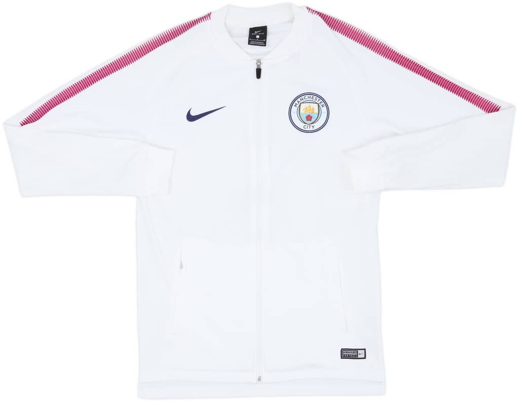 2018-19 Manchester City Nike Track Jacket - 8/10 - (S)