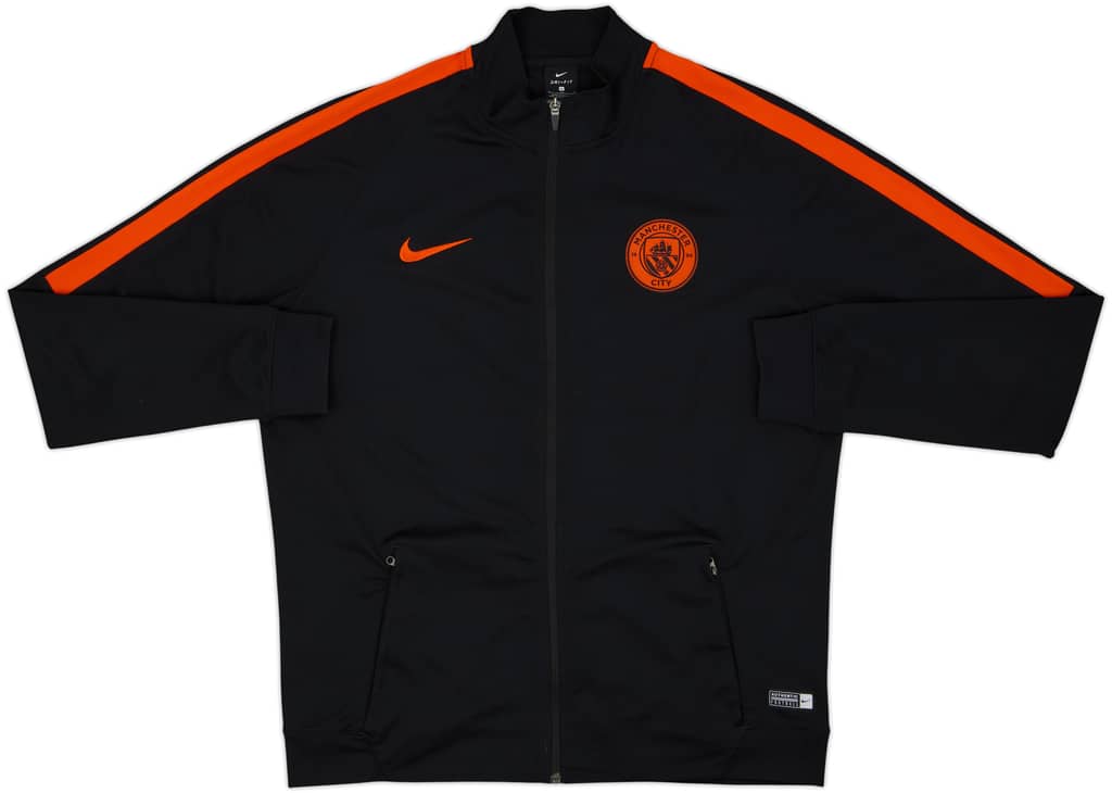 2016-17 Manchester City Nike Track Jacket - 8/10 - (XL)