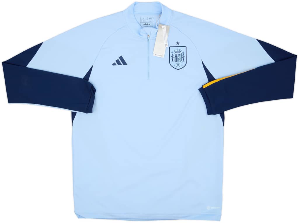 Top de entrenamiento 1/4 Zip adidas de España 2022-24 (L)