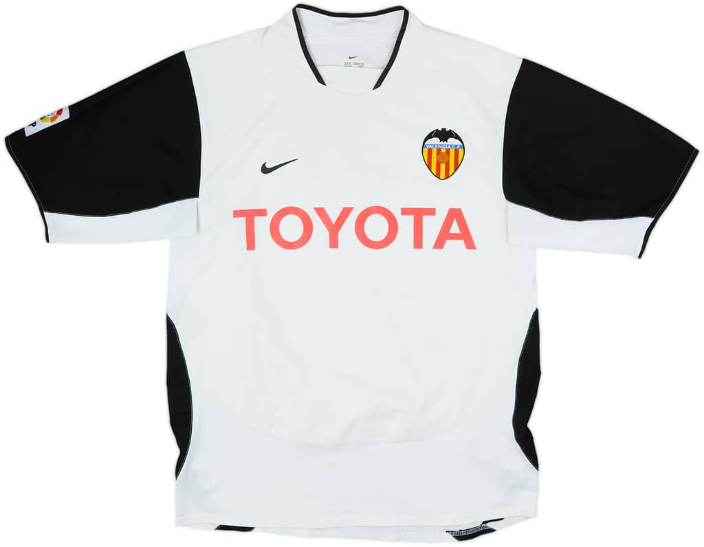 2003-04 Valencia Home Shirt - 6/10 - (M)