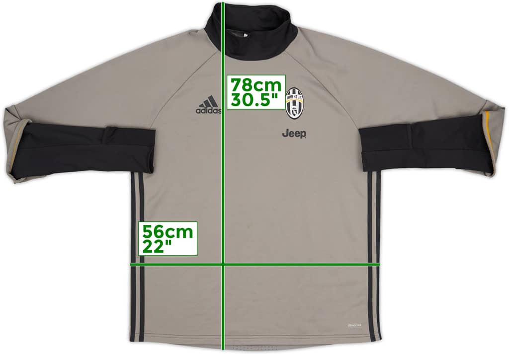2016-17 Juventus adidas Drill Top - 8/10 - (L)