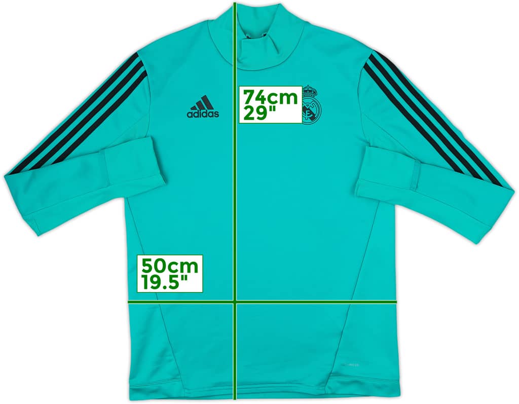 2017-18 Real Madrid adidas Sweat Top - 7/10 - (M)
