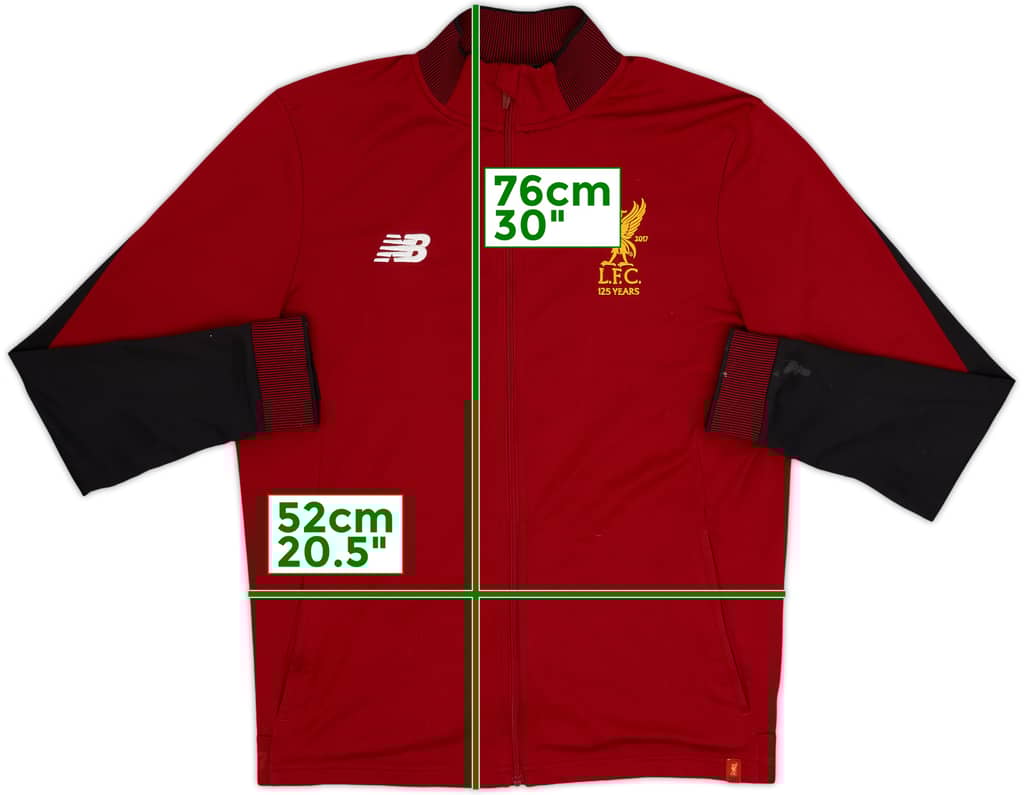 2017-18 Liverpool New Balance Track Jacket - 6/10 - (L)