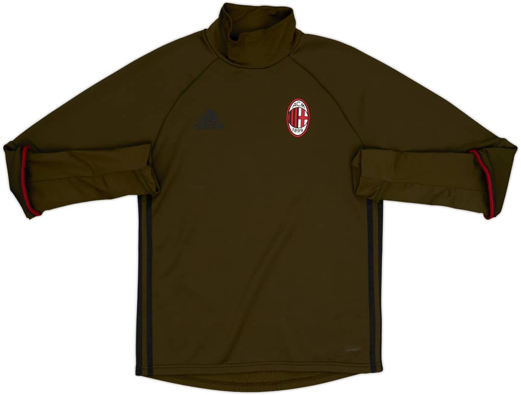 2016-17 AC Milan adidas Drill Top - 9/10 - (S)