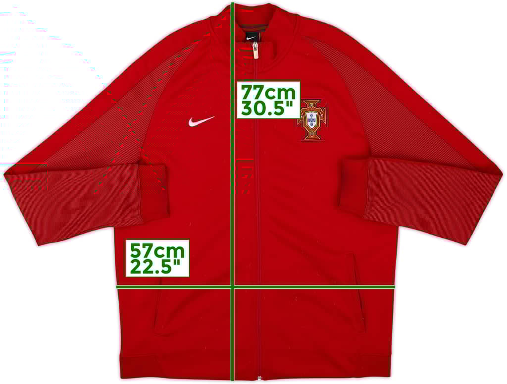 2016-17 Portugal Nike Track Jacket - 8/10 - (XL)