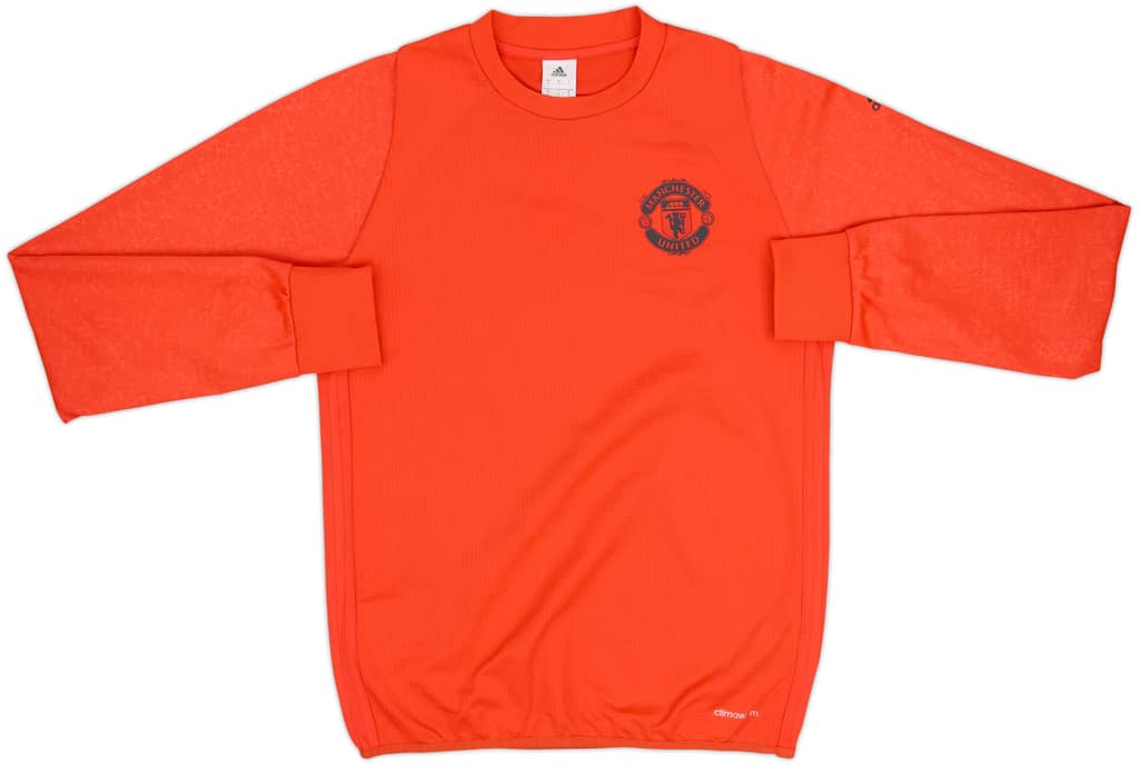2016-17 Manchester United adidas Sweat Top - 9/10 - (S)