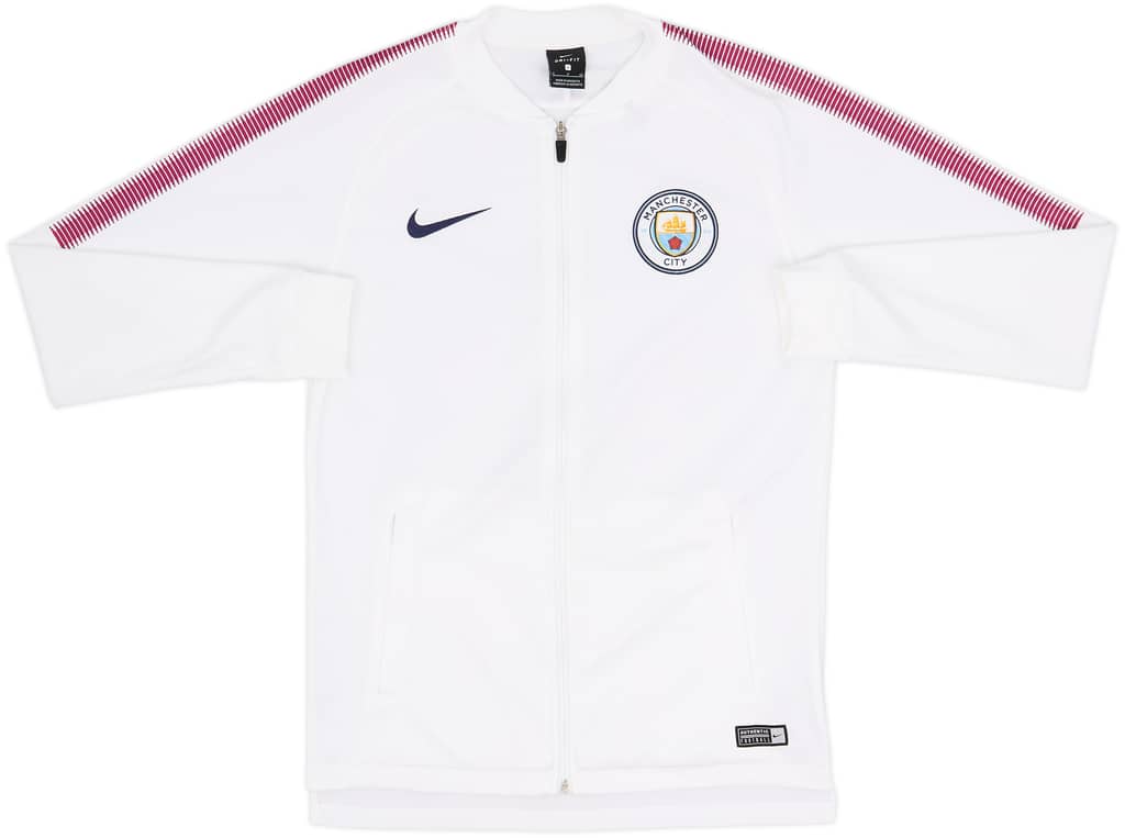 2018-19 Manchester City Nike Track Jacket - 8/10 - (S)