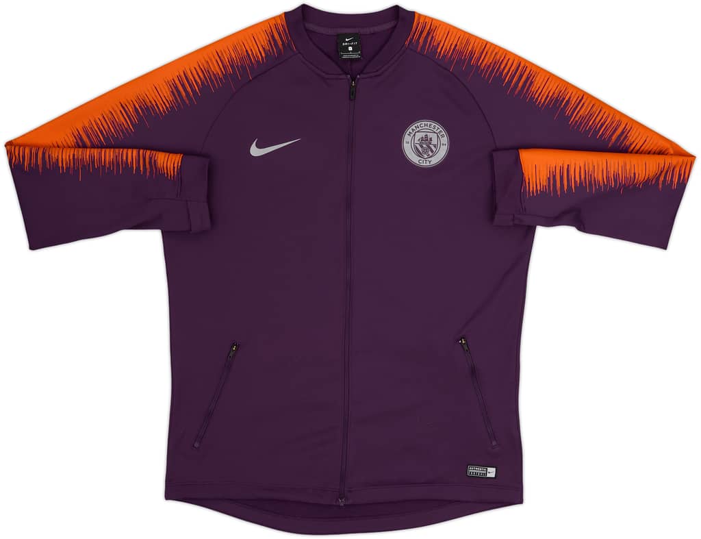2018-19 Manchester City Nike Track Jacket - 9/10 - (L)