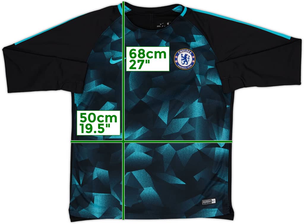 2017-18 Chelsea Nike Sweat Top - 8/10 - (M)