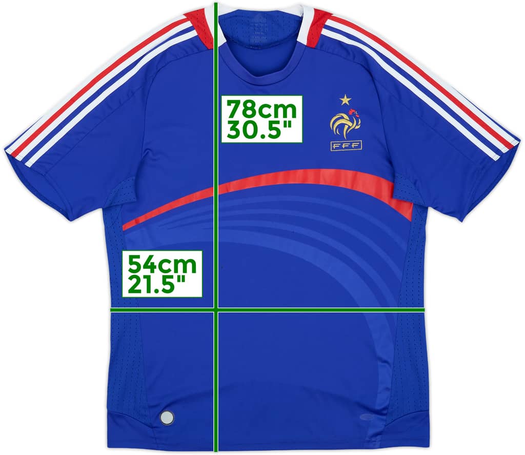 2007-08 France Home Shirt - 5/10 - (L)