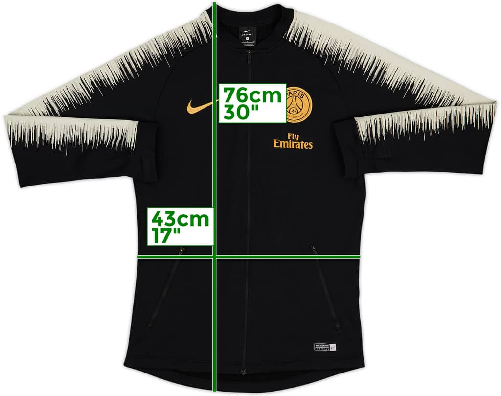 2018-19 París Saint-Germain Nike Chaqueta deportiva - 8/10 - (S)