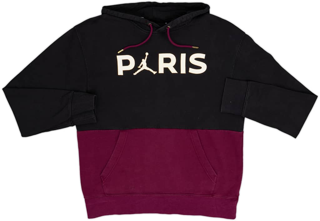 2020-21 Paris Saint-Germain Jordan Hooded Sweat Top - 8/10 - (M)