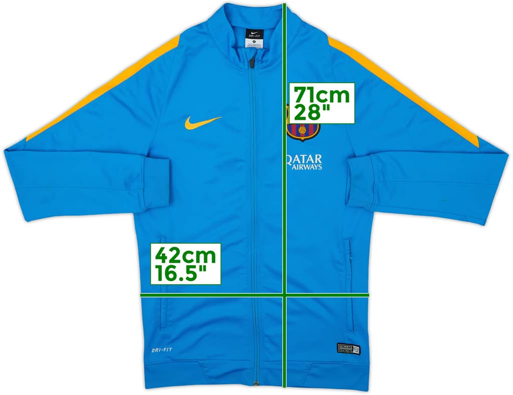 2015-16 Barcelona Nike Track Jacket - 8/10 - (S)