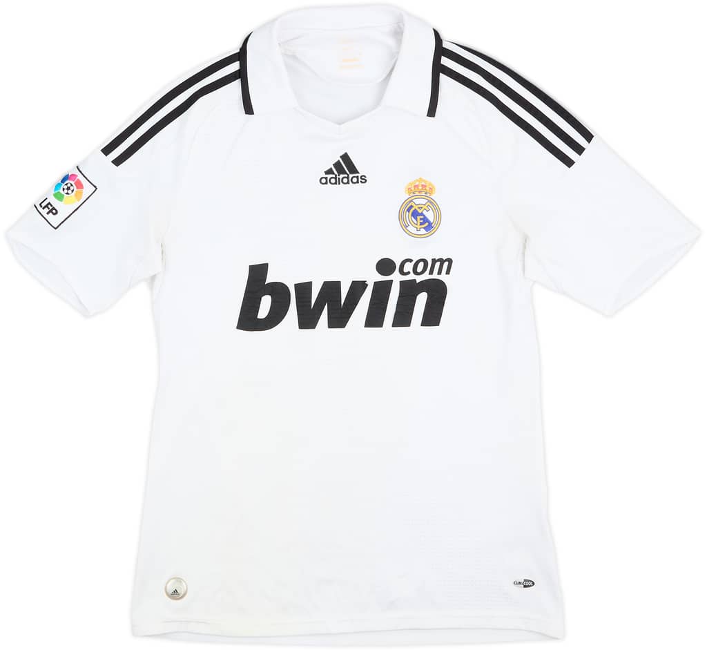 2008-09 Real Madrid Home Shirt - 4/10 - (S)
