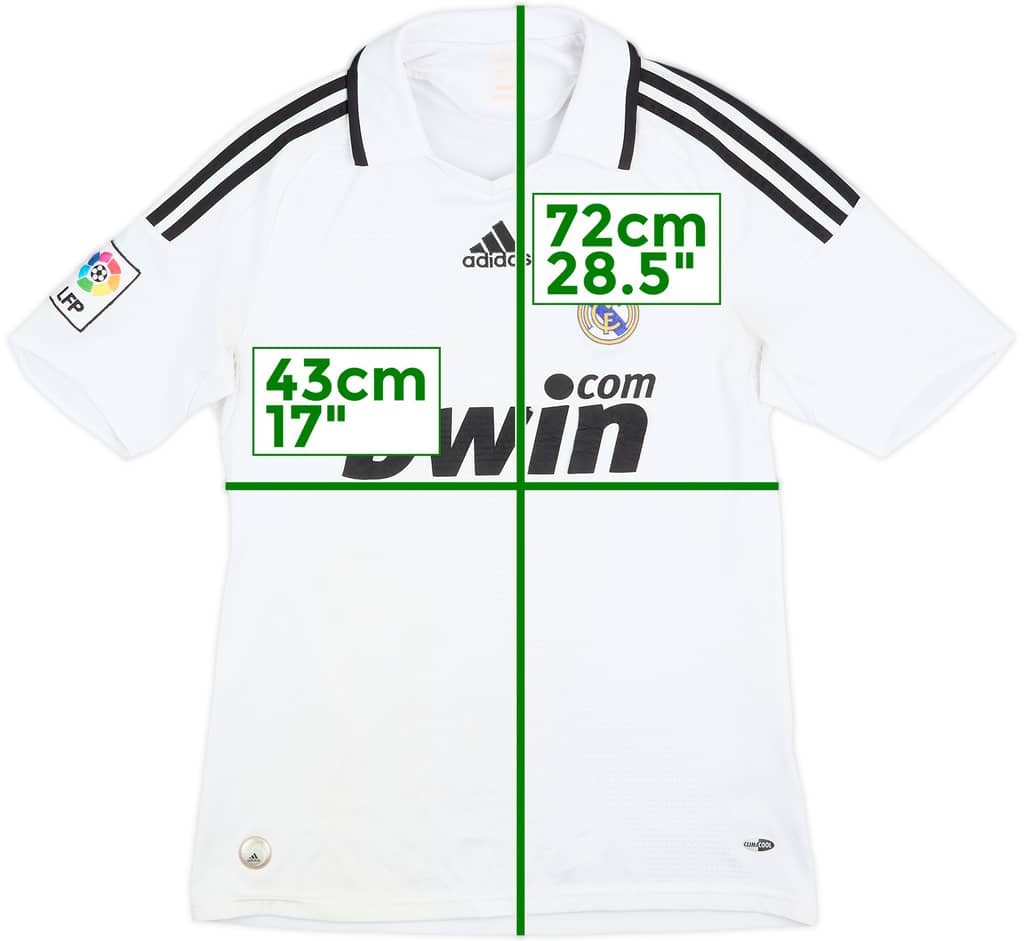 2008-09 Real Madrid Home Shirt - 4/10 - (S)