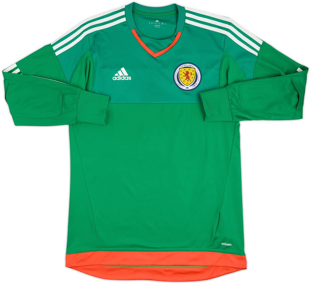 2016-17 Scotland Authentic GK Shirt - 8/10 - (M)