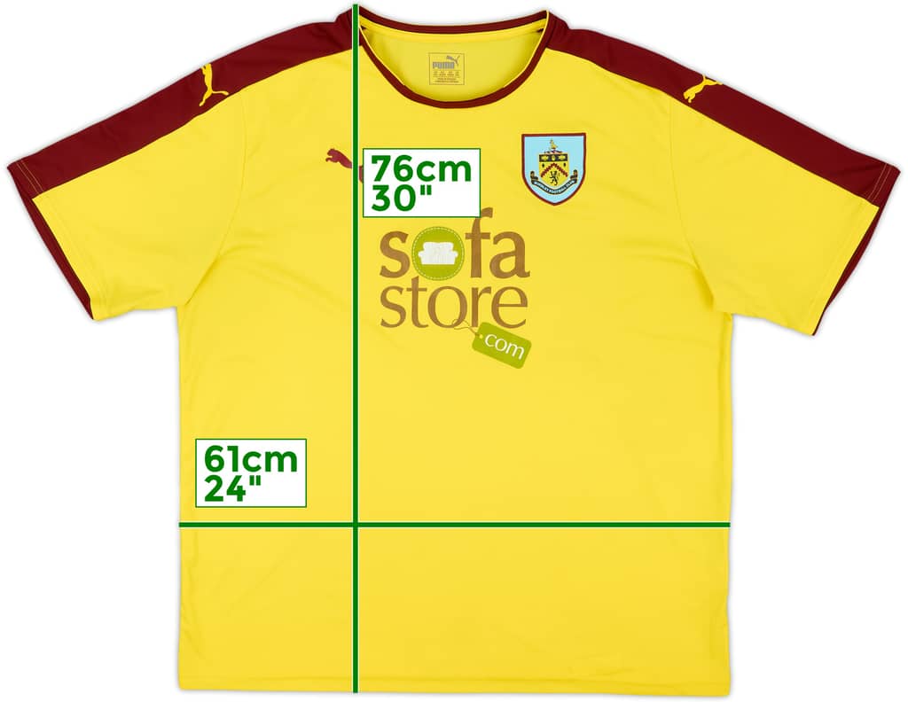 2015-16 Burnley Away Shirt - 6/10 - (XXL)