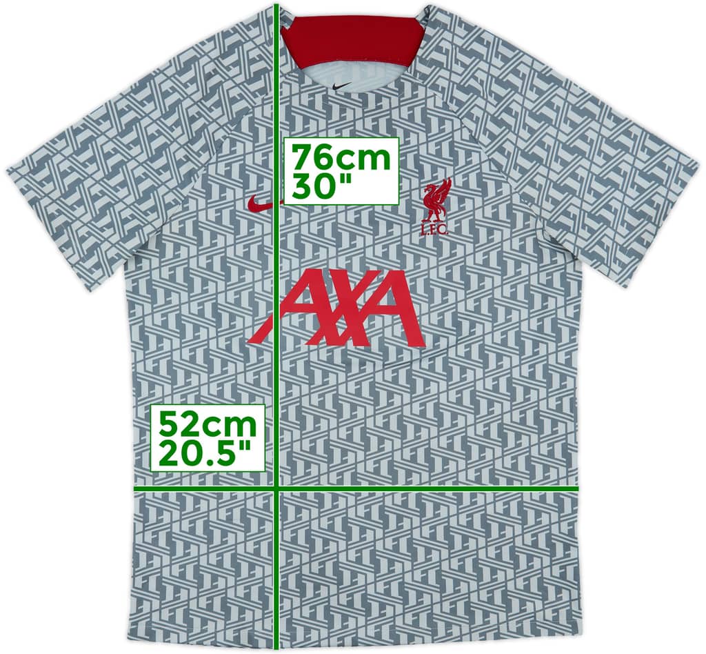 2023-24 Liverpool Nike Training Shirt - 9/10 - (L)