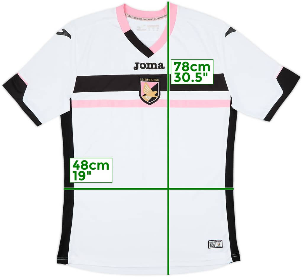 2014-15 Palermo Away Shirt - 8/10 - (L)