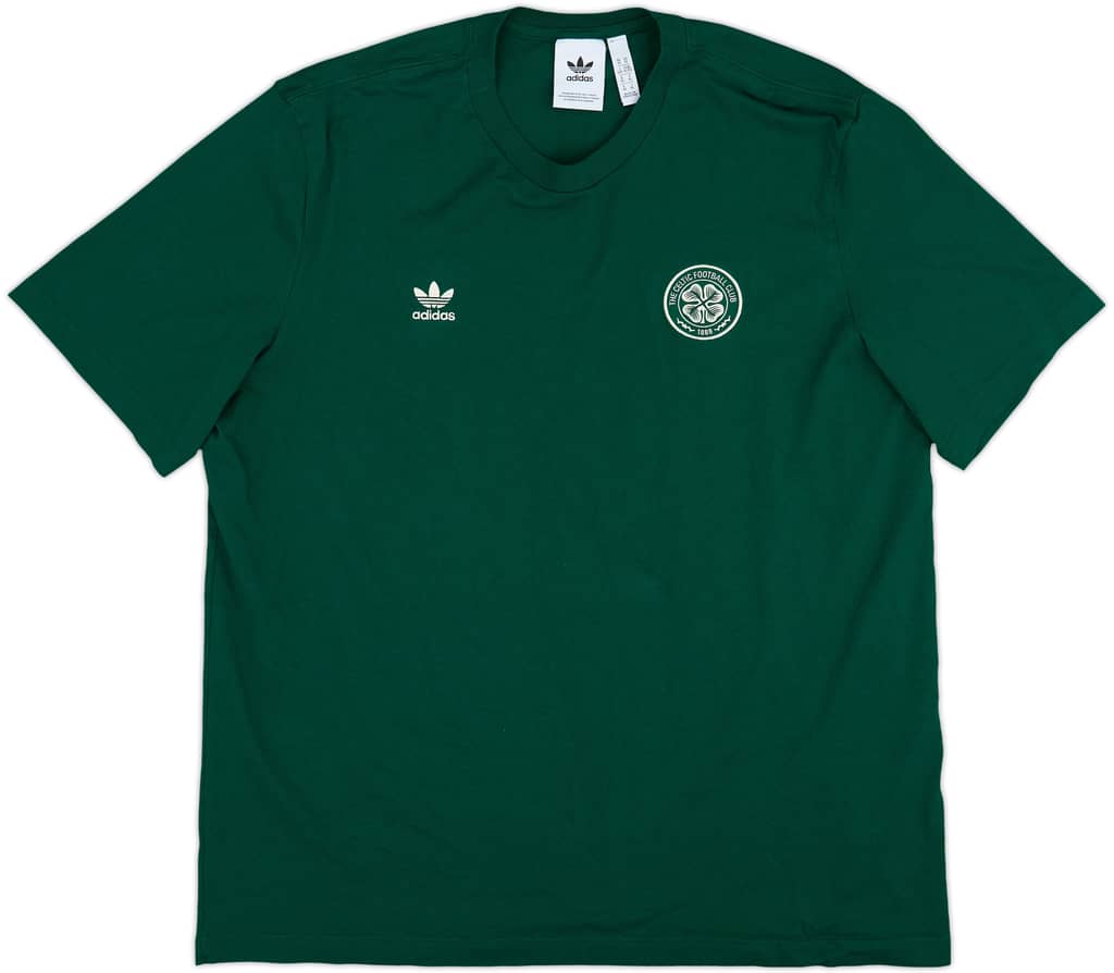 2023-24 Playera de algodón adidas del Celtic - 10/10 - (XL)