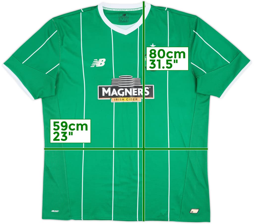 2015-16 Celtic Away Shirt - 5/10 - (XXL)