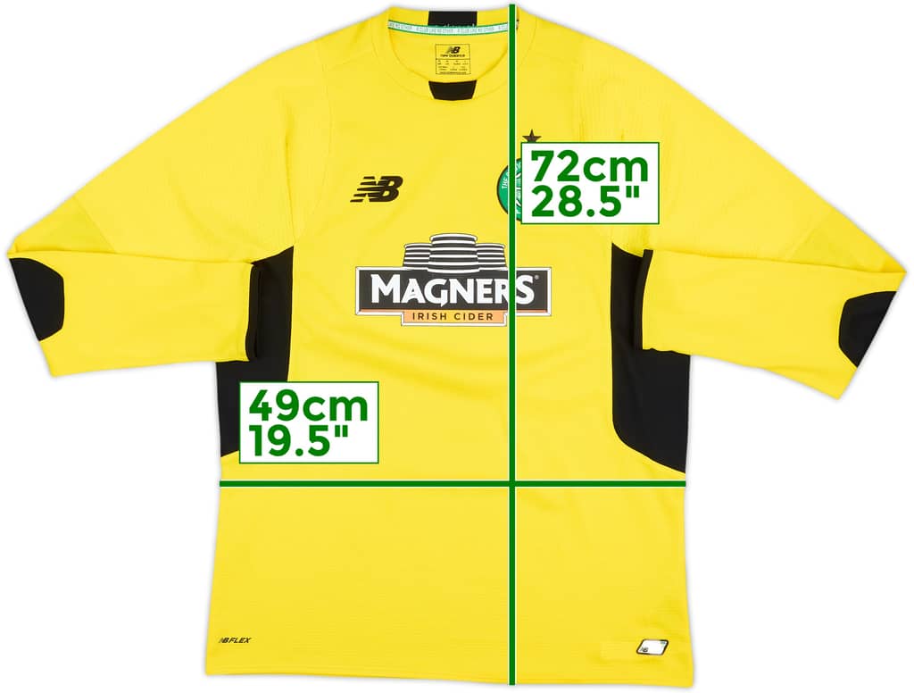 2015-16 Celtic GK Shirt - 7/10 - (M)