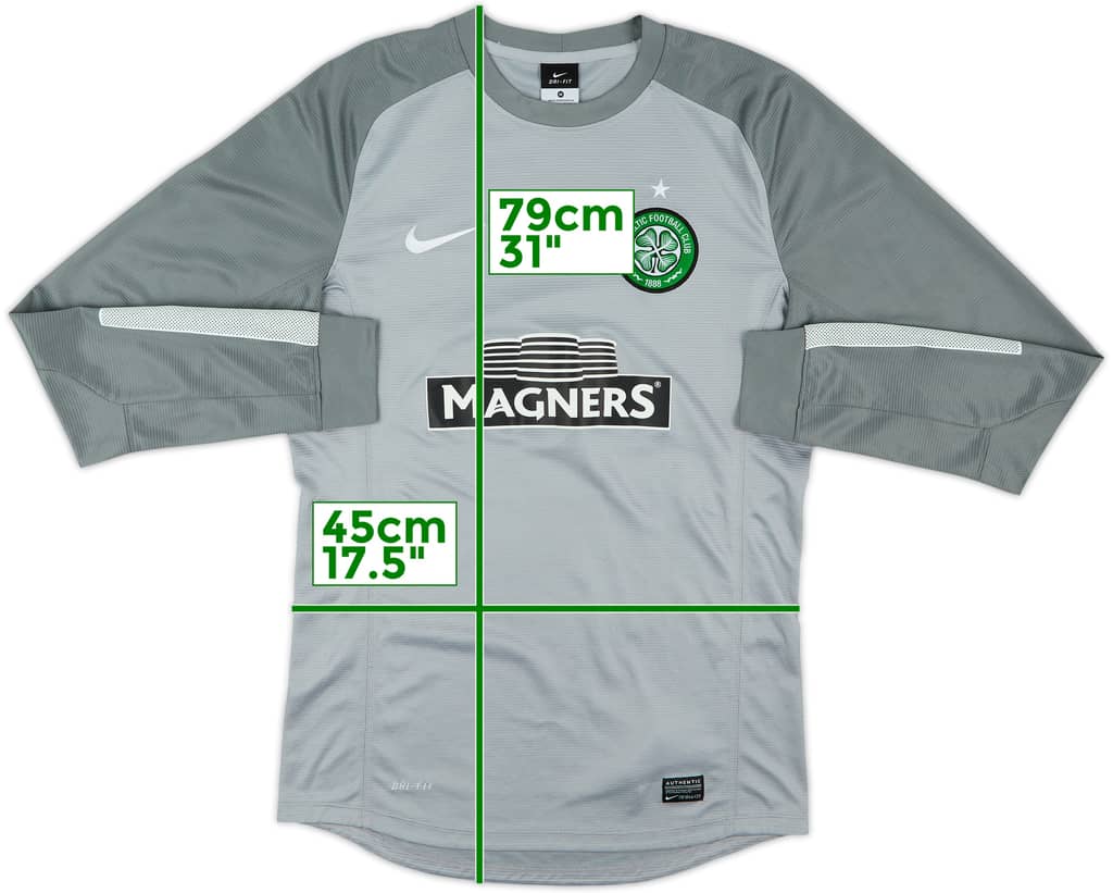 2009-10 Celtic GK Shirt - 8/10 - (M)