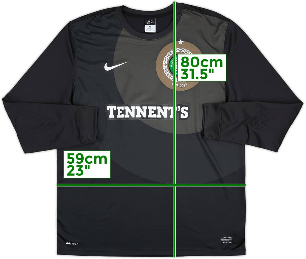 2012-13 Celtic '125th Anniversary' GK Shirt - 9/10 - (XL)