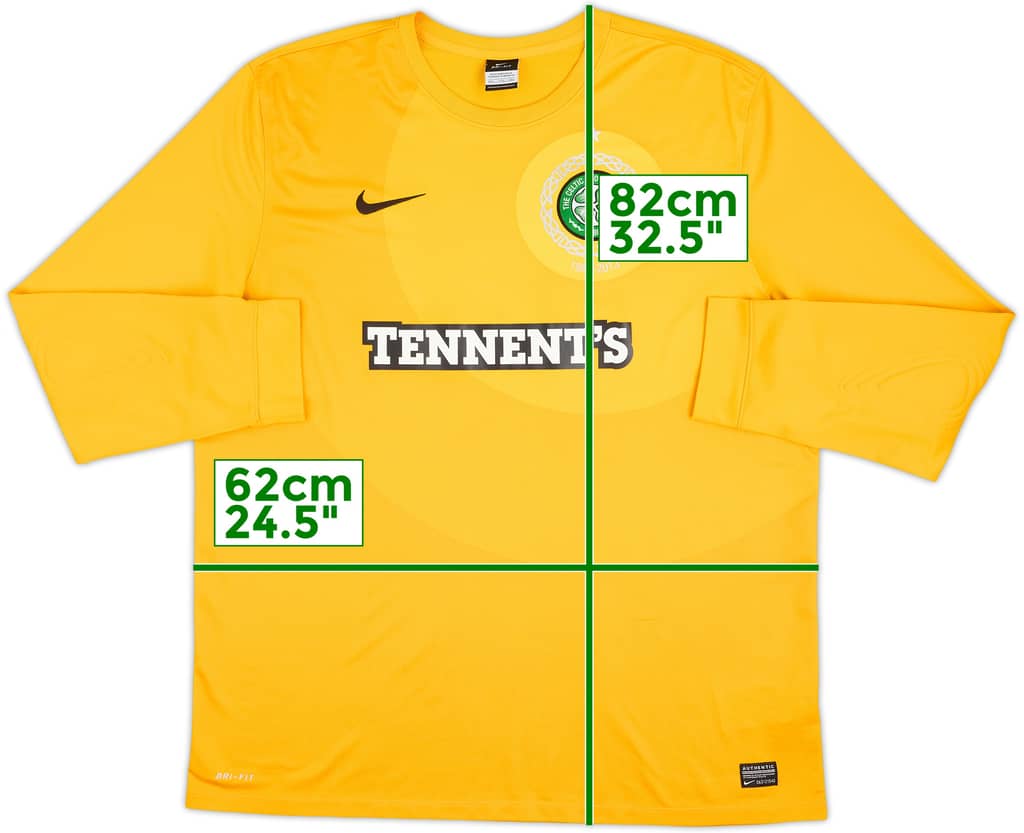 2012-13 Celtic '125th Anniversary' GK Shirt - 9/10 - (XXL)