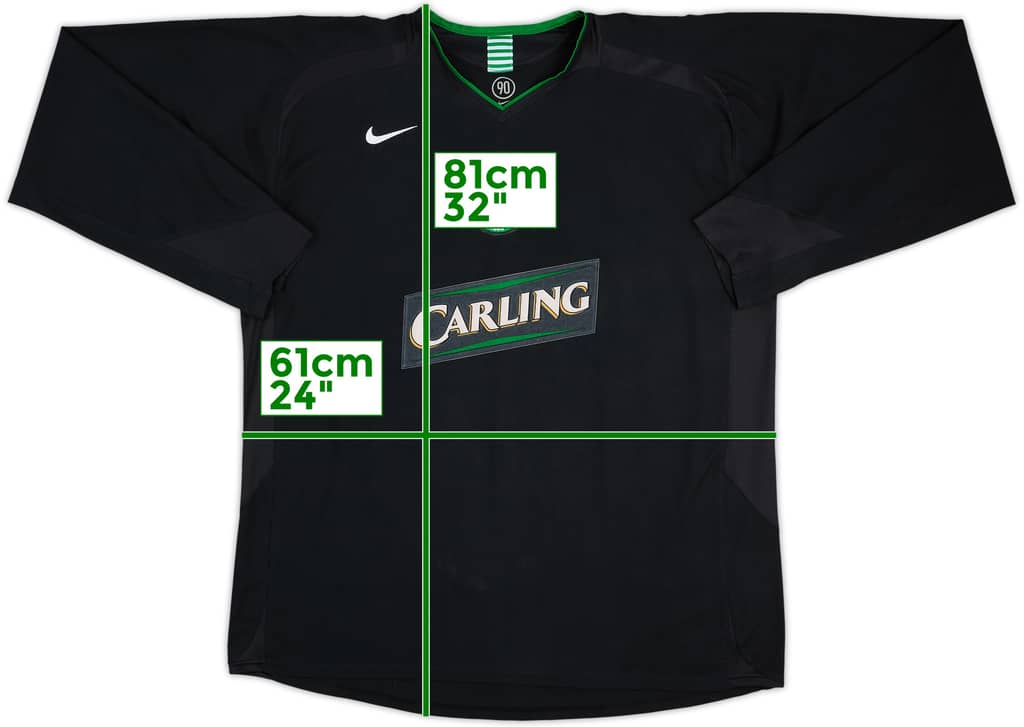2005-07 Celtic Third L/S Shirt - 6/10 - (XXL)