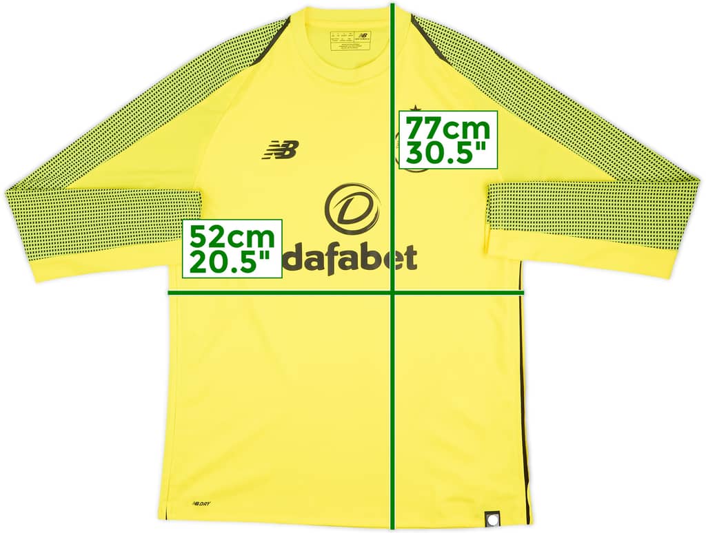 2018-19 Celtic GK Shirt - 7/10 - (L)