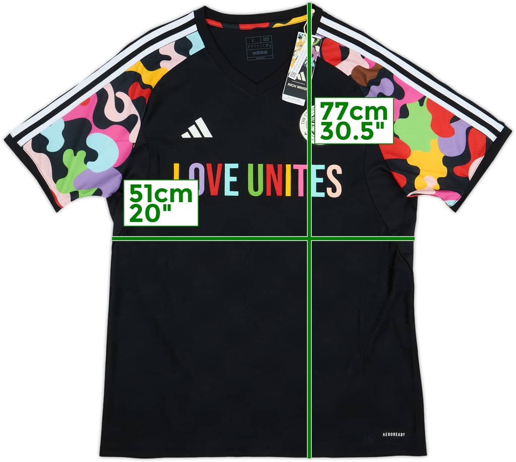 2023-24 Celtic adidas 'Love Unites' Shirt (L)