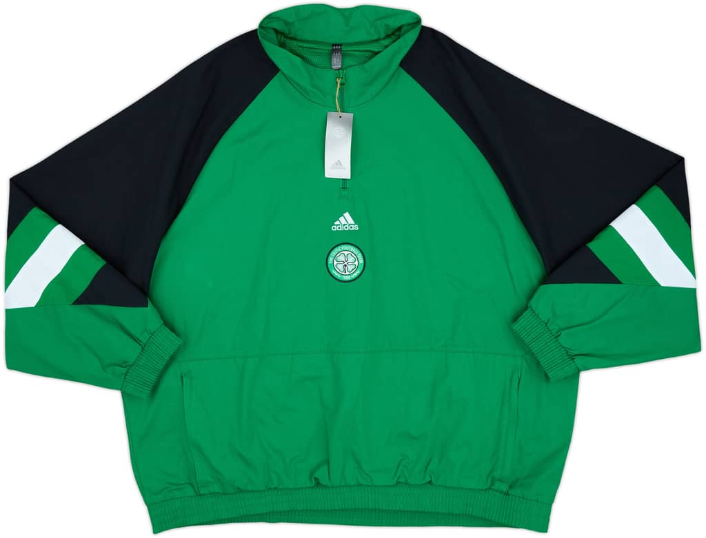 2022-23 Celtic adidas 1/4 Zip Drill Top (XXL)