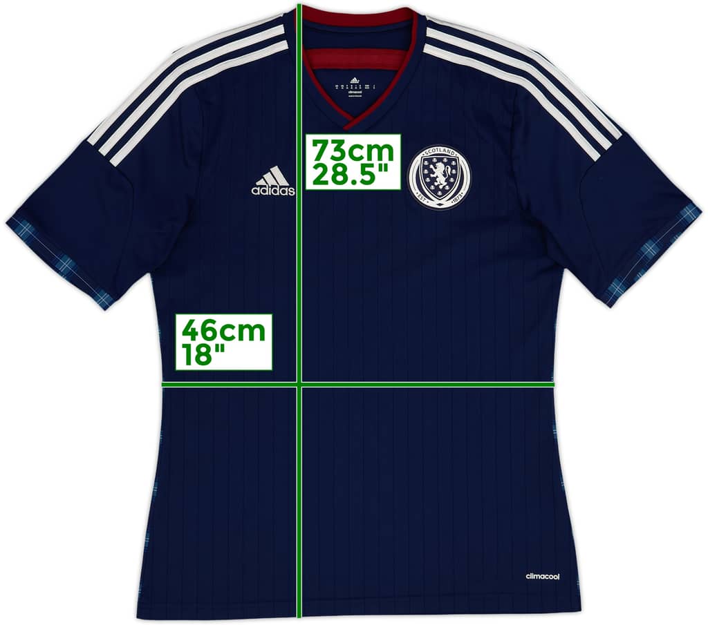 2014-15 Scotland Home Shirt - 8/10 - (M)