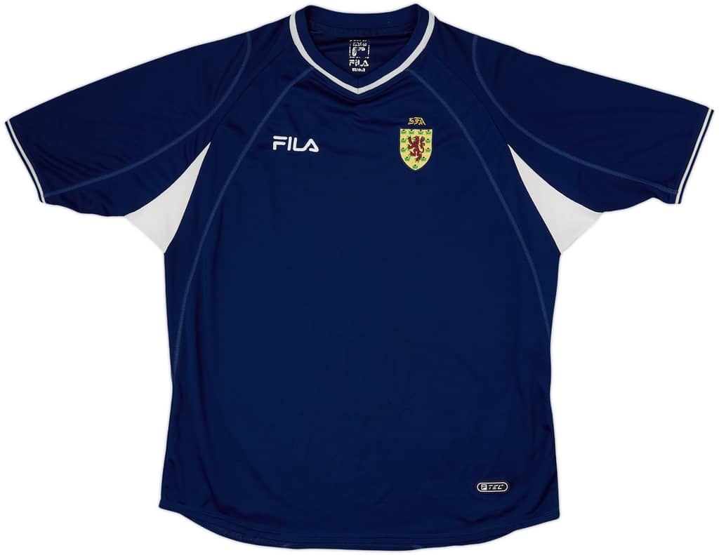 2000-02 Scotland Home Shirt - 7/10 - (XL)