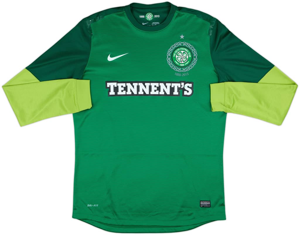 2012-13 Celtic Player Issue '125th Anniversary' GK Shirt - 6/10 - (XL)